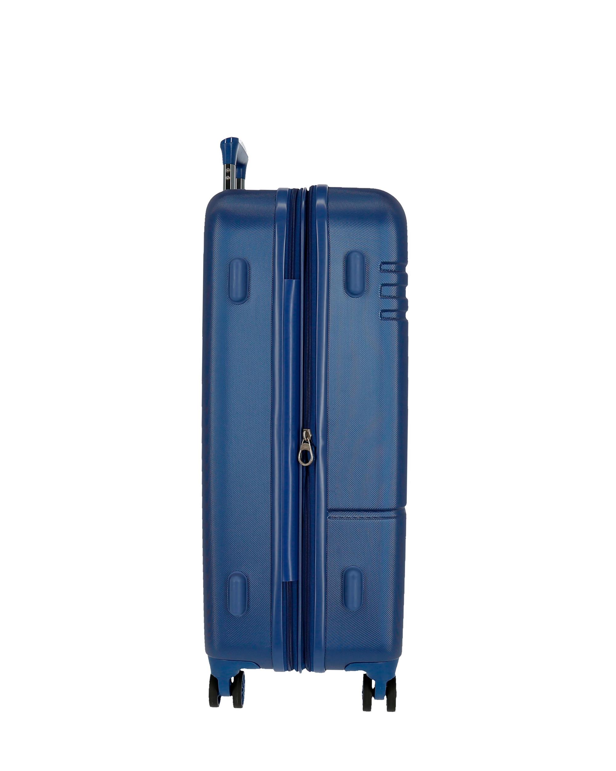 Mala Grande Movom Galaxy Rígida 78cm Azul-marinho-4