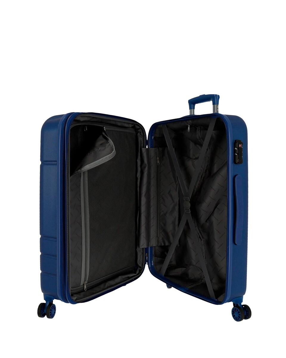 Trolley Grande Galaxy Rígido 110L Azul-marinho-5