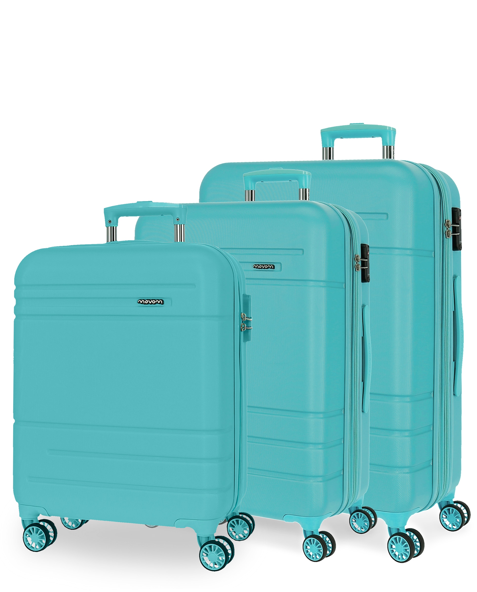 Imagem 0 de Conjunto de Malas Movom Galaxy Rígidas 55-68-78cm