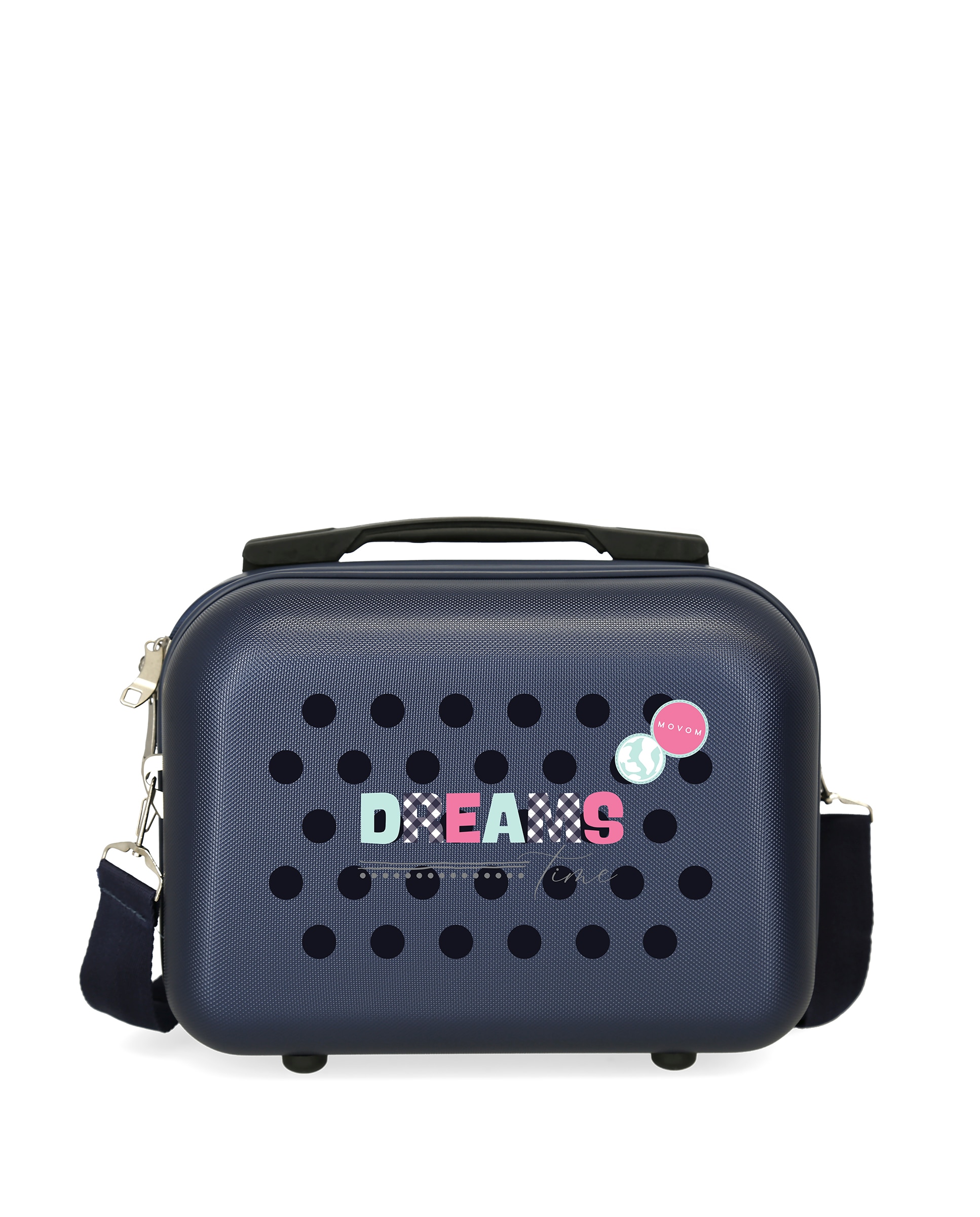 Necessaire Dreams Time Abs Rígido Adaptável a Trolley com Capacidade de 9l Azul-marinho-1