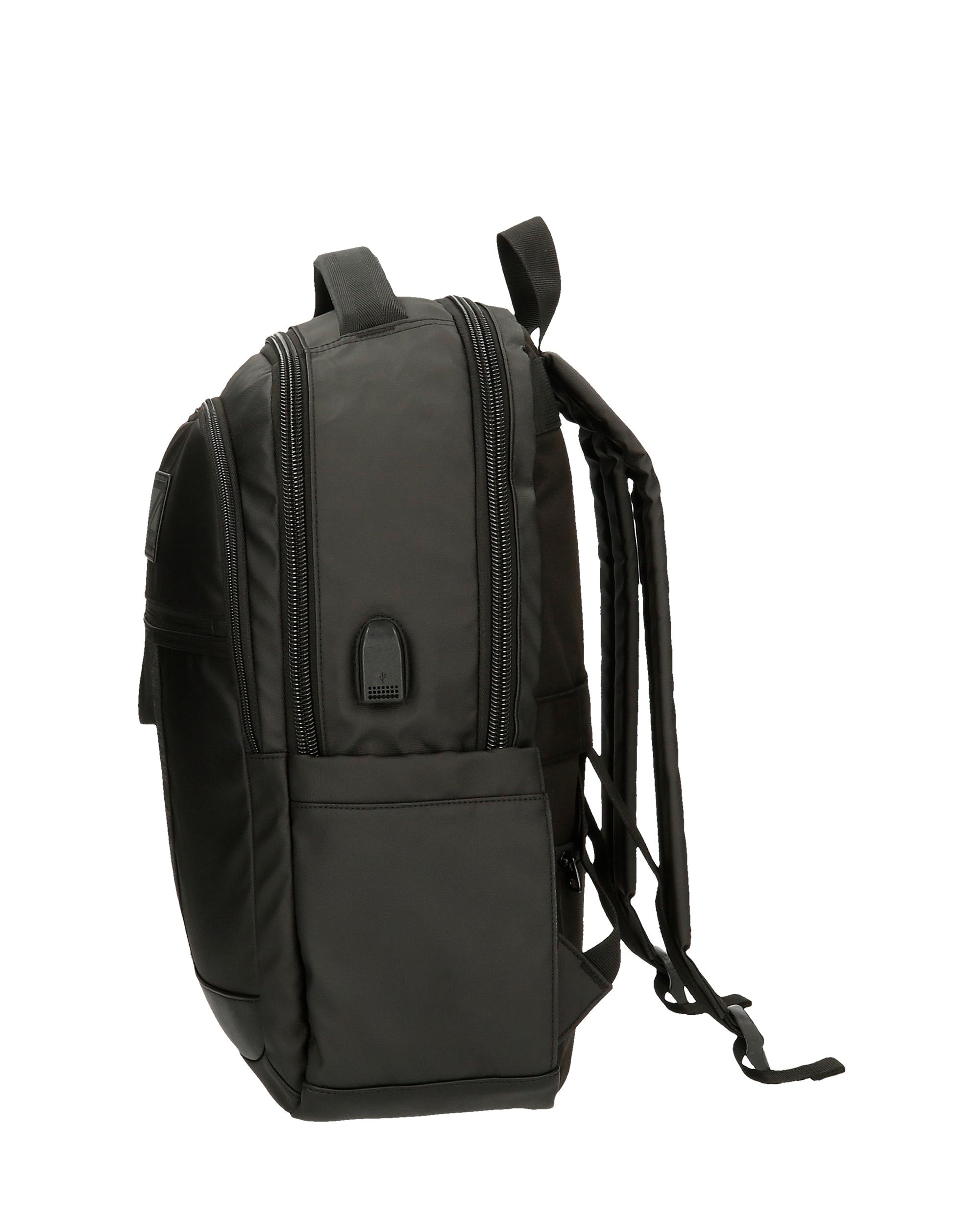 Mochila Porta Computador e Tablet 3 Compartimentos Pepe Jeans Hoxton Cinzento Azul-4