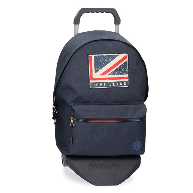 Imagem 0 de Mochila Escolar Pepe Jeans Aidan Porta-computador com Trolley