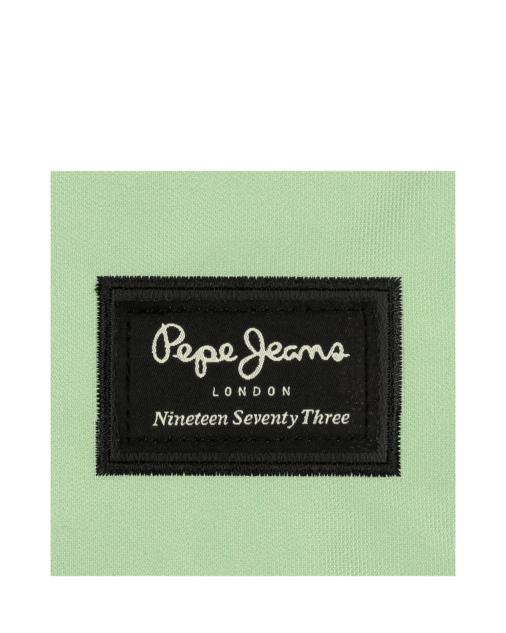 Estojo Pepe Jeans Aris Colorful Três Compartimentos em Verde Pastel Verde-5
