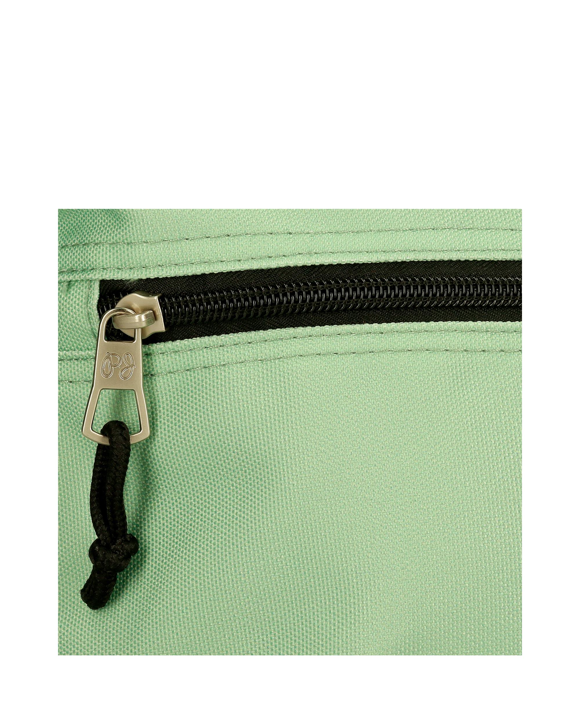 Estojo Pepe Jeans Aris Colorful Três Compartimentos em Verde Pastel Verde-6