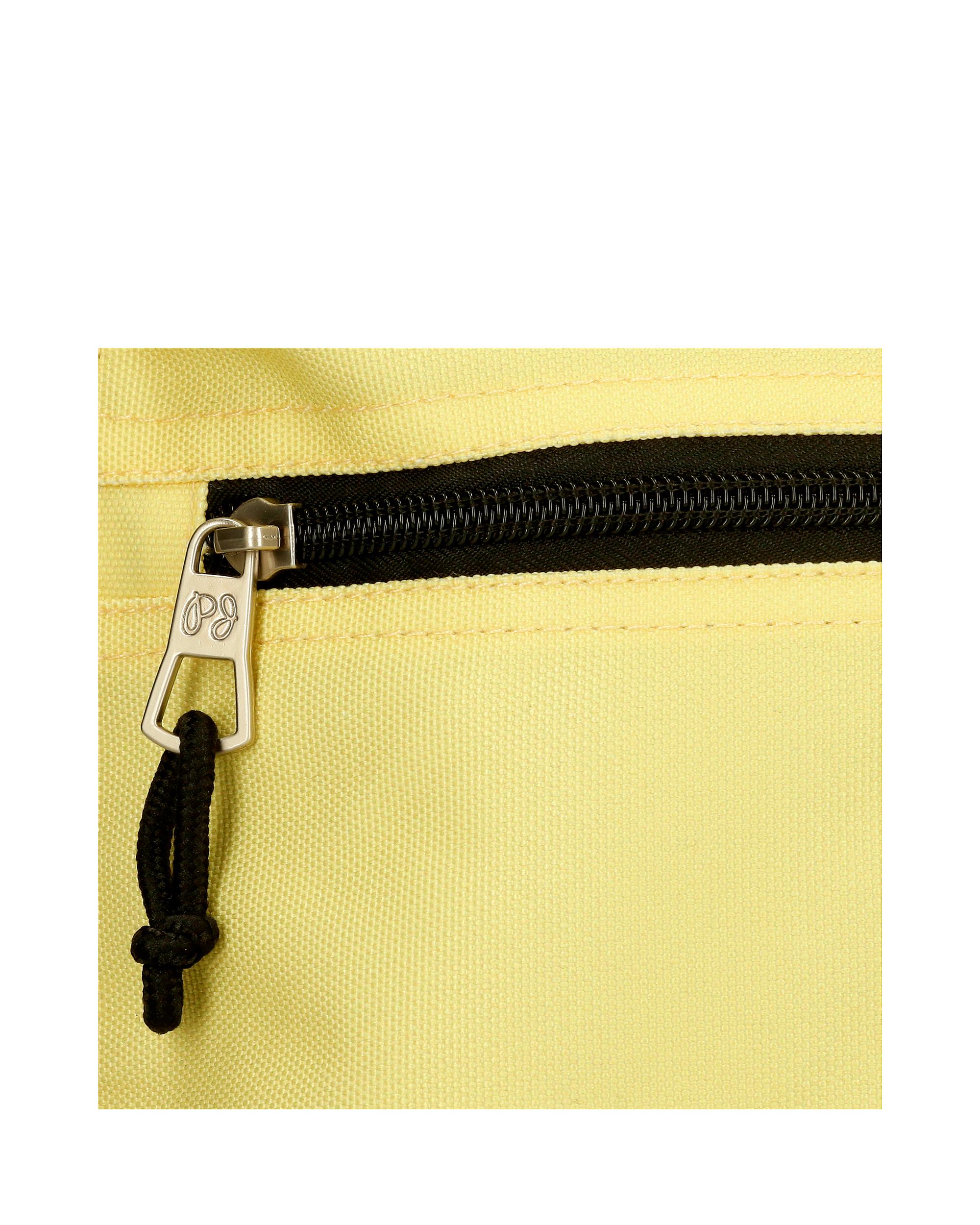 Estojo Pepe Jeans Aris Colorful Três Compartimentos em Amarelo-claro Amarelo-6