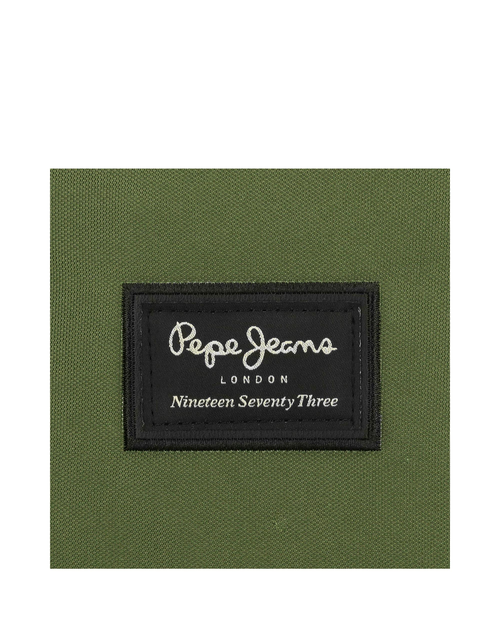 Estojo Pepe Jeans Aris Colorful Três Compartimentos em Verde-escuro Verde-5