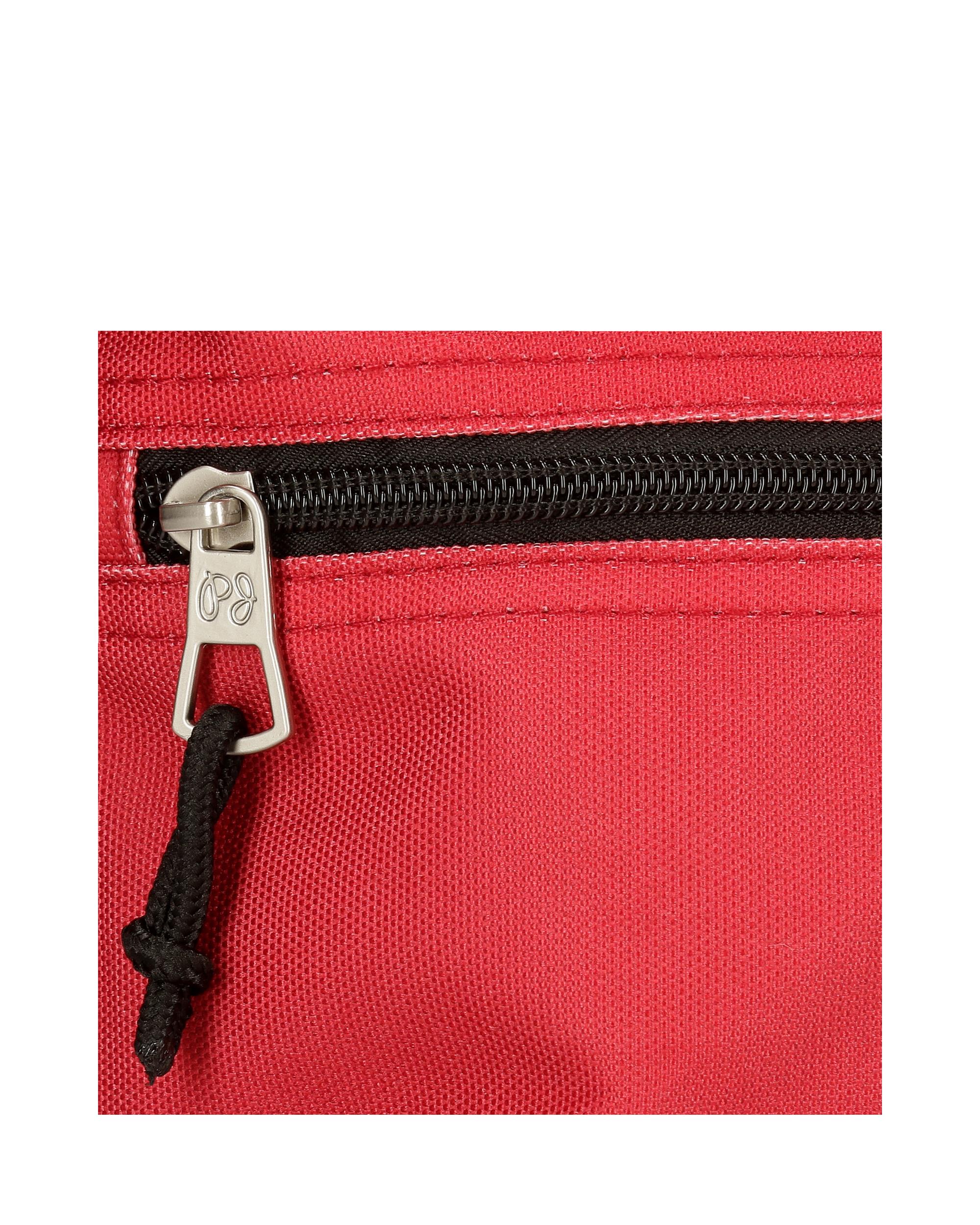 Estojo Pepe Jeans Aris Colorful Três Compartimentos em Vermelho Vermelho-6