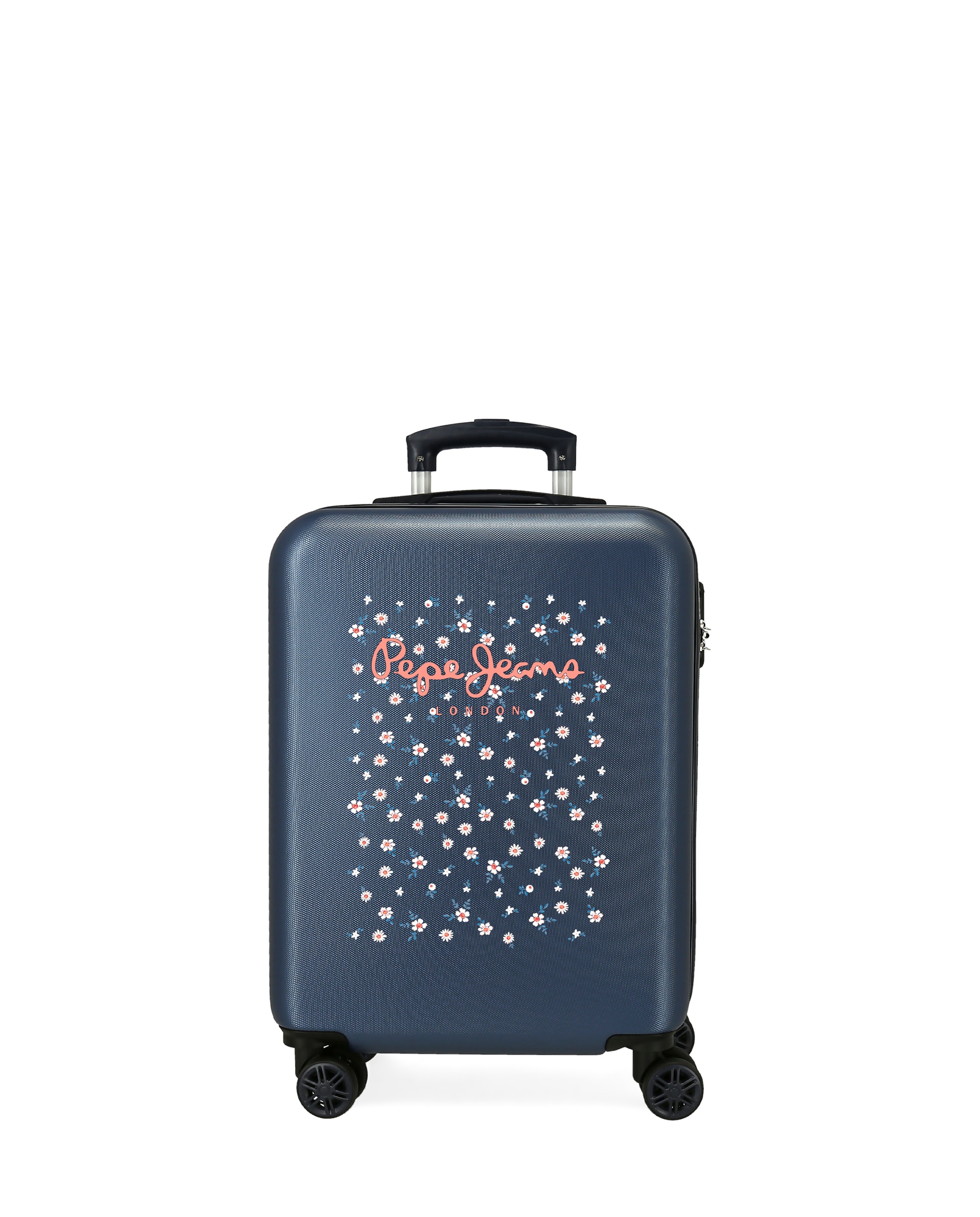 Mala de Cabine Leslie Rígida com Capacidade de 35l Azul-marinho-1