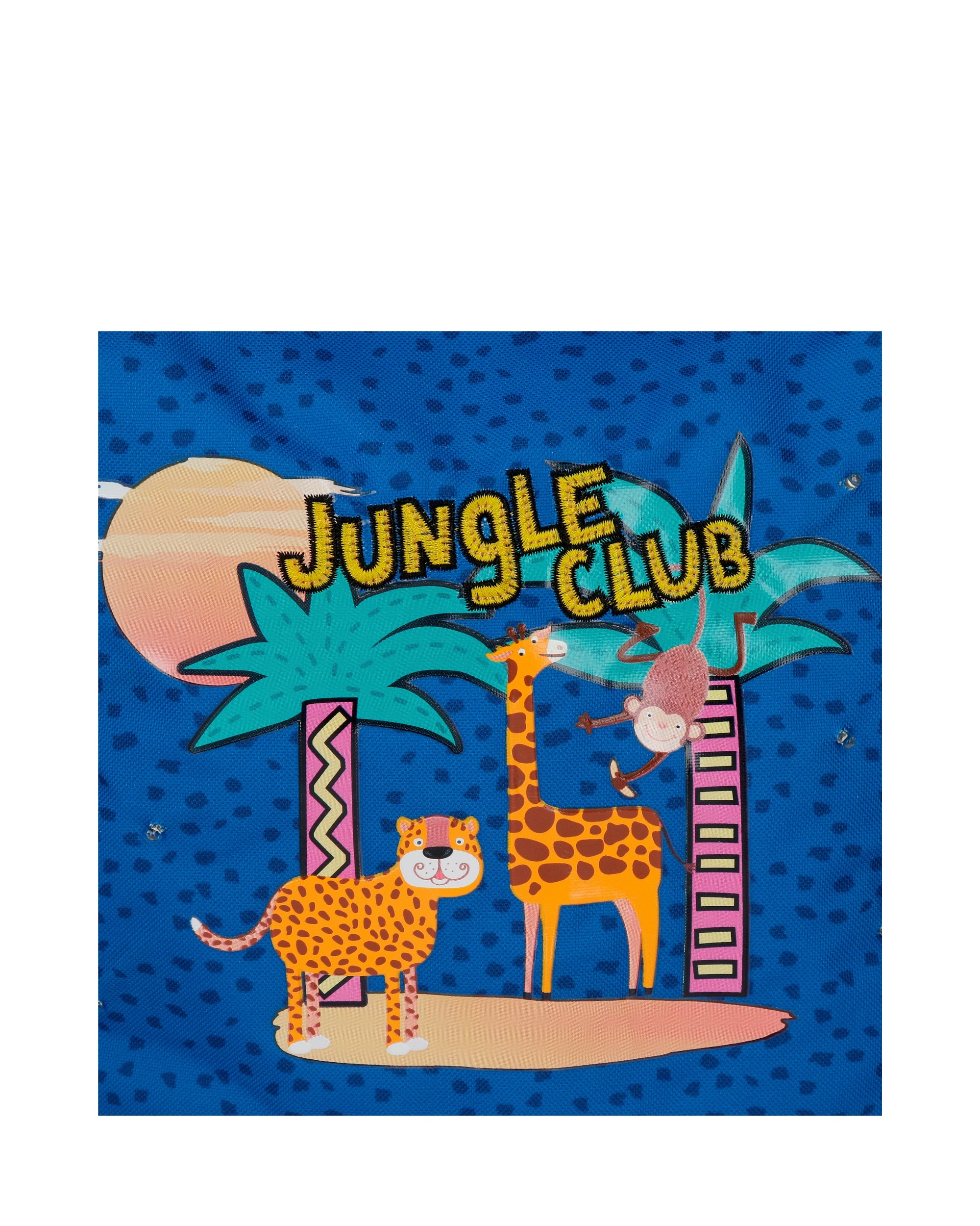 Portatudo Infantil Enso Jungle Club com Dois Compartimentos e Alça Lateral Multicolor-5