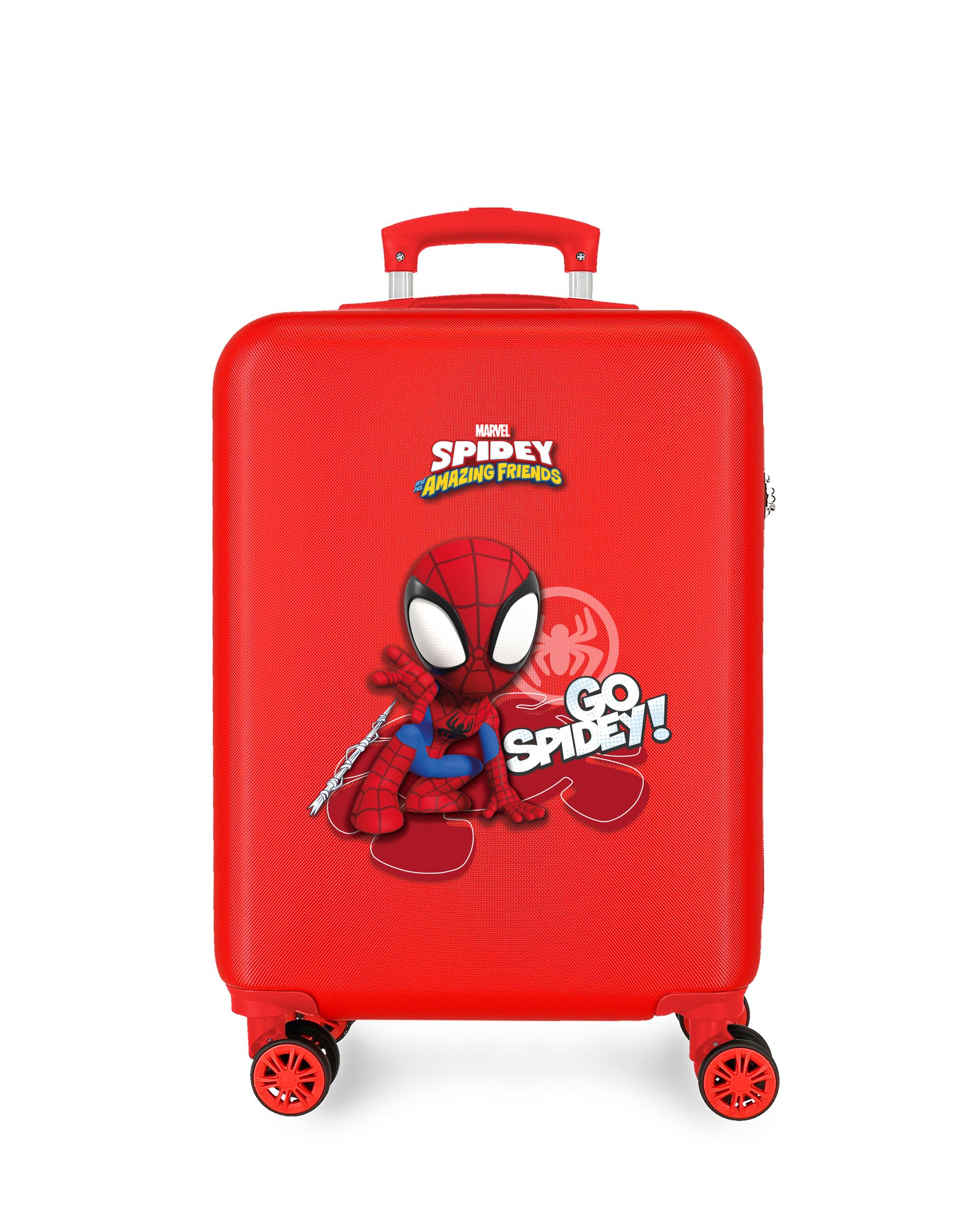 Imagem 0 de Mala de Cabine Spidy Go Rígida Vermelha com Capacidade de 34l