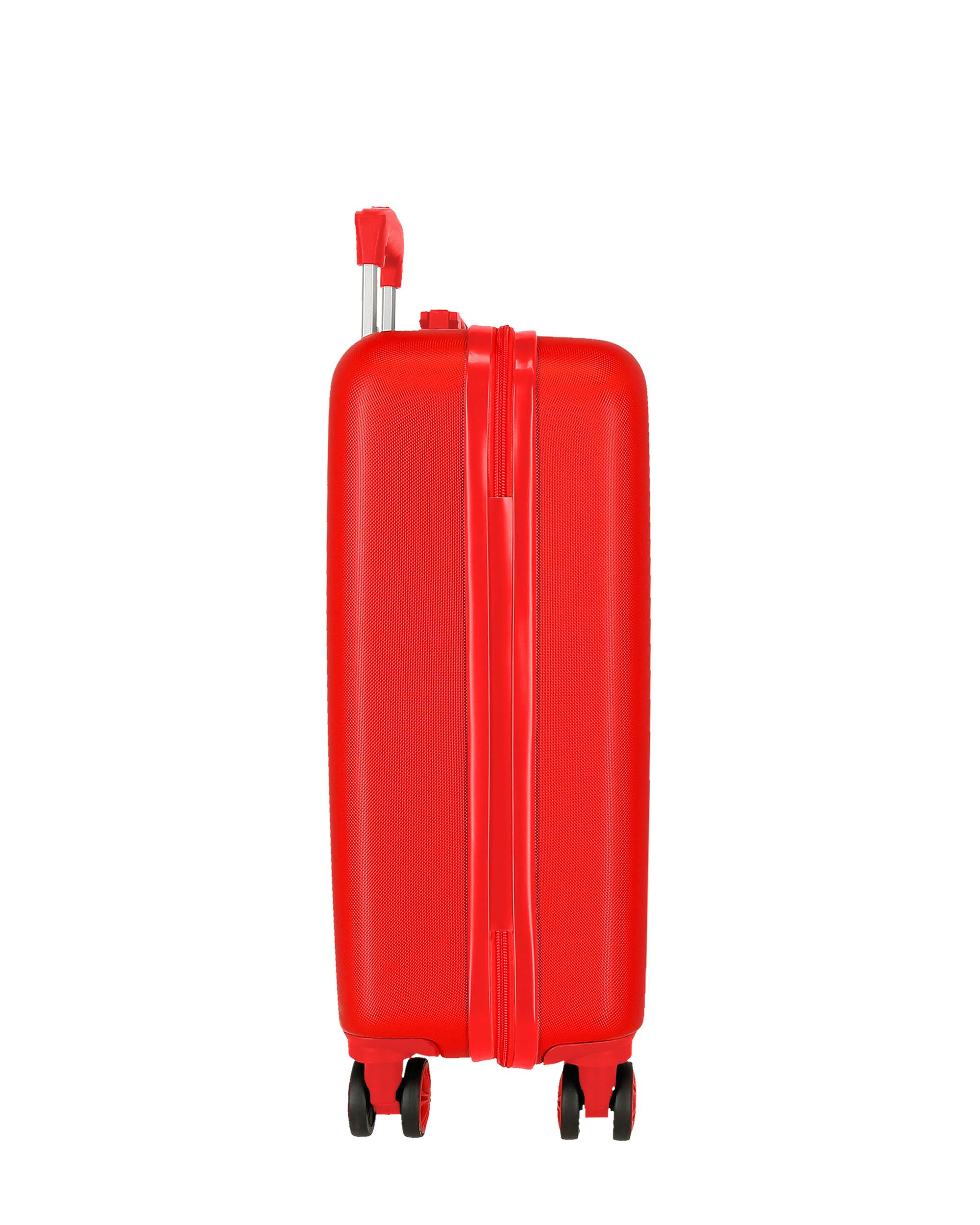 Mala de Cabine Spidy Go Rígida Vermelha com Capacidade de 34l Vermelho-4