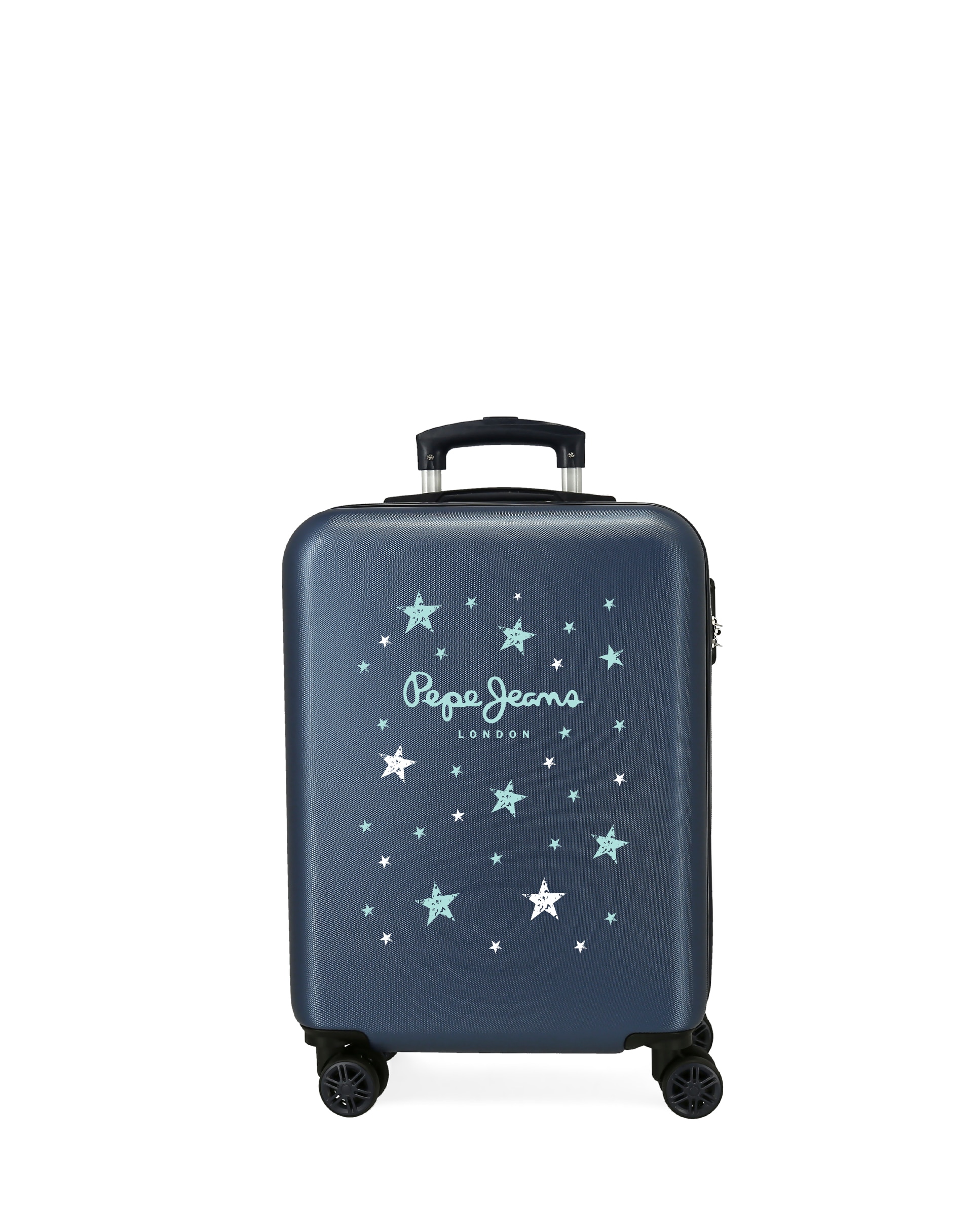 Imagem 0 de Pepe Jeans Denim Star Cabin Suitcase rígido 55cm denim azul