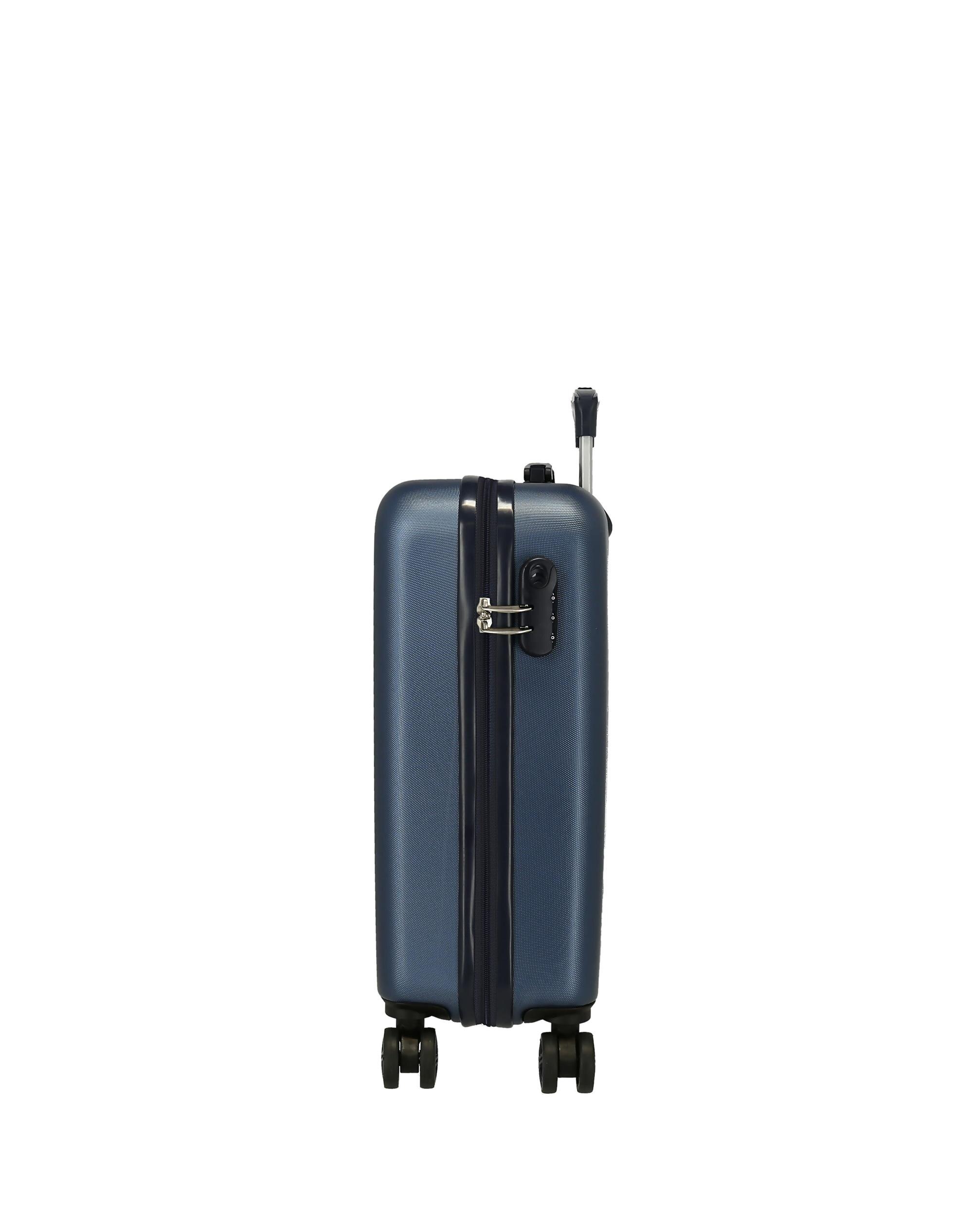 Pepe Jeans Denim Star Cabin Suitcase rígido 55cm denim azul Azul-2