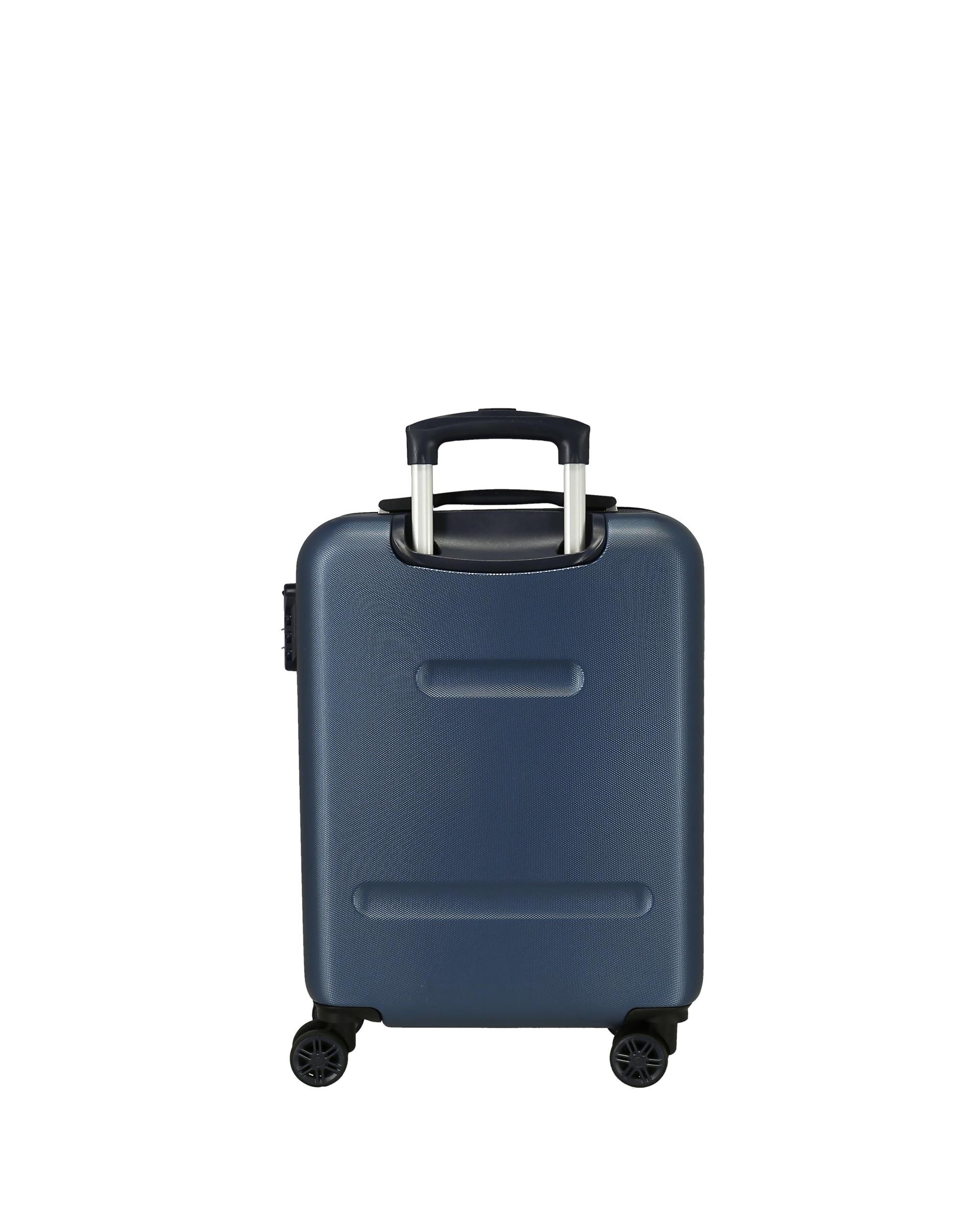 Pepe Jeans Denim Star Cabin Suitcase rígido 55cm denim azul Azul-3