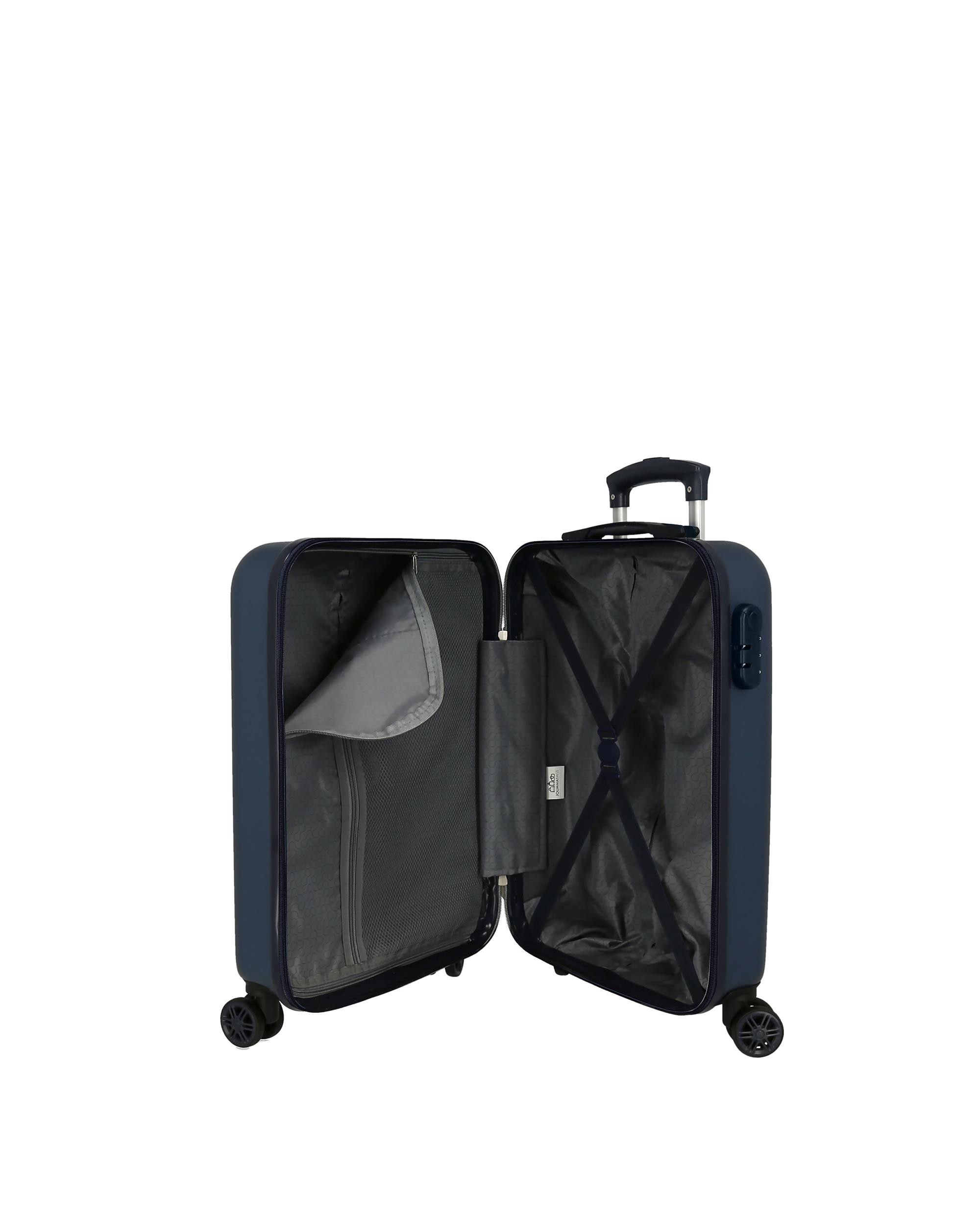 Pepe Jeans Denim Star Cabin Suitcase rígido 55cm denim azul Azul-5