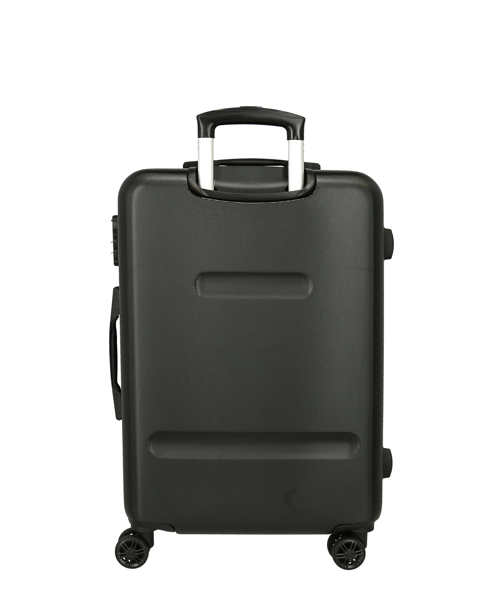 Mala Média Luca Rígida com Capacidade de 56l Cinzento-3
