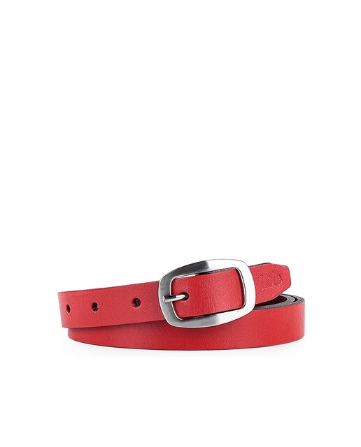 Imagem 0 de Cinto em Pele para Mulher - Vermelho