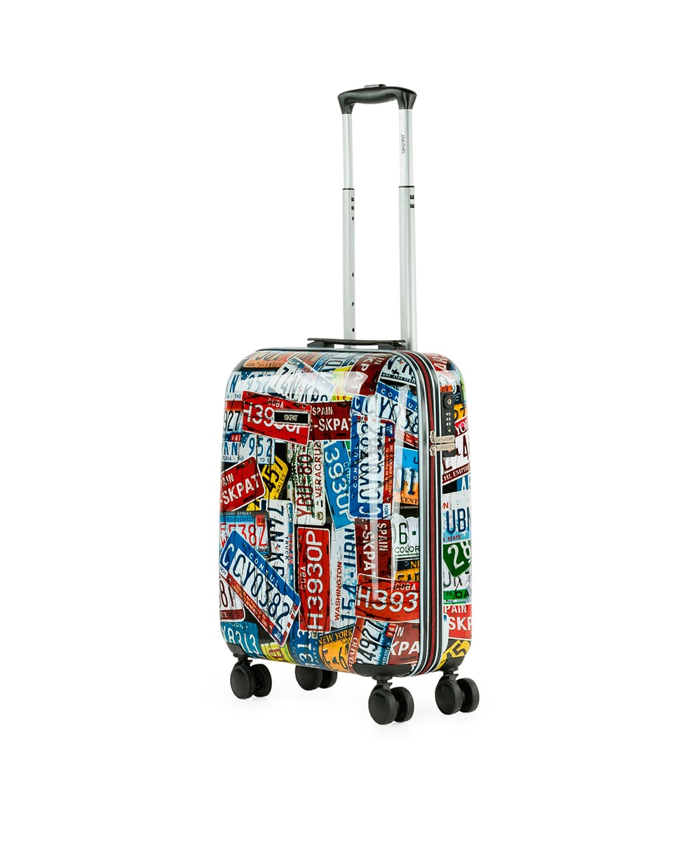 Mala de Cabine Juvenil Rígida City com Capacidade de 38 L Multicolor-1