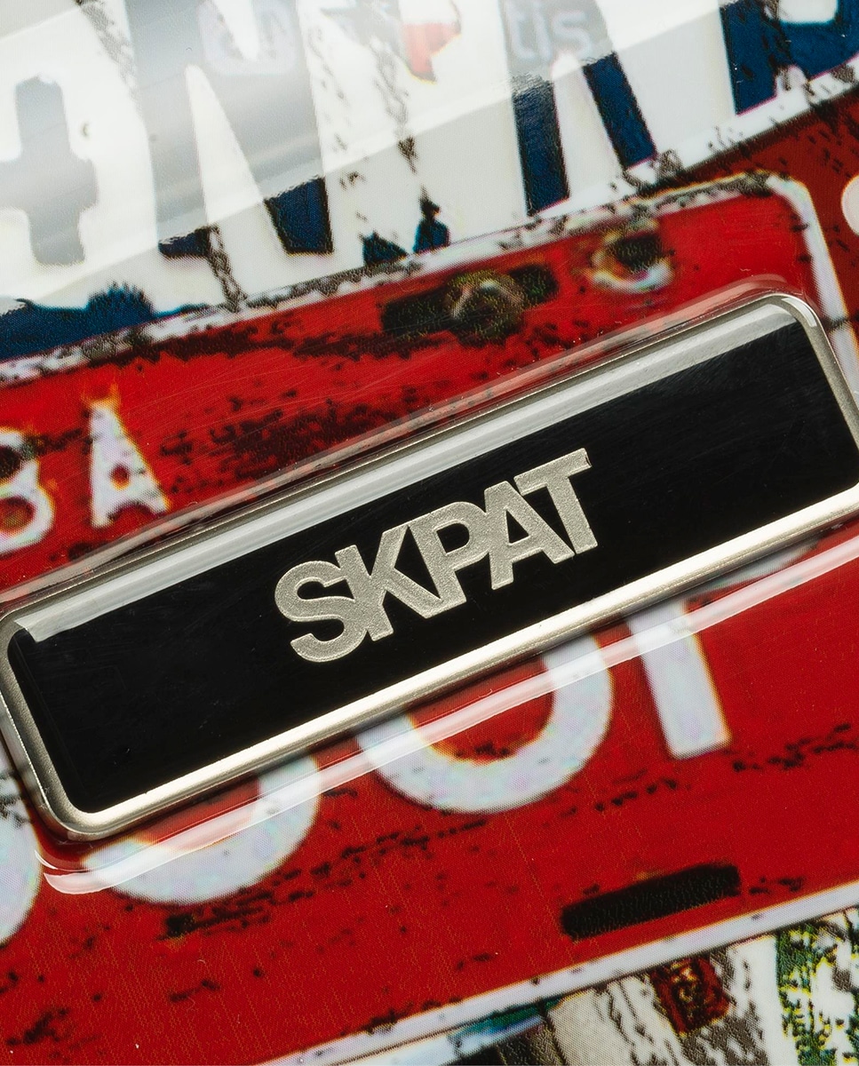 Mala de Cabine Juvenil Rígida City com Capacidade de 38 L Multicolor-6