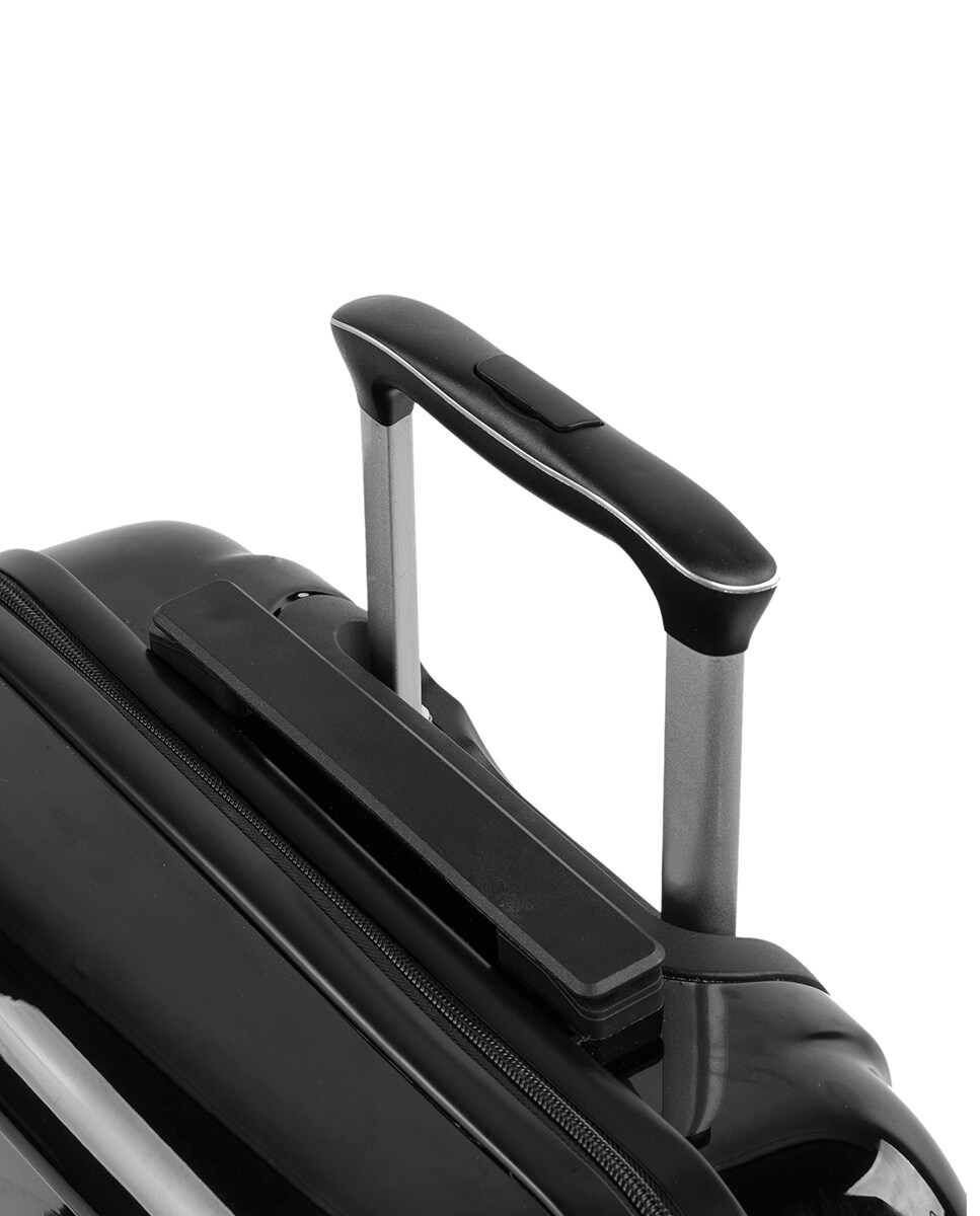 Mala Pequena Summer em Preto-journey Rígida de Policarbonato com Capacidade 40 L Preto-3