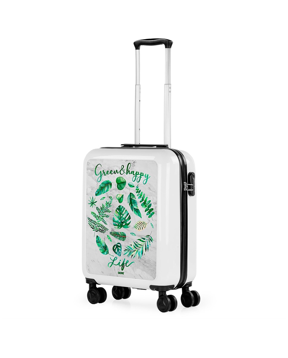 Mala de Cabine Summer Rígida com Capacidade 40 L Branco-2