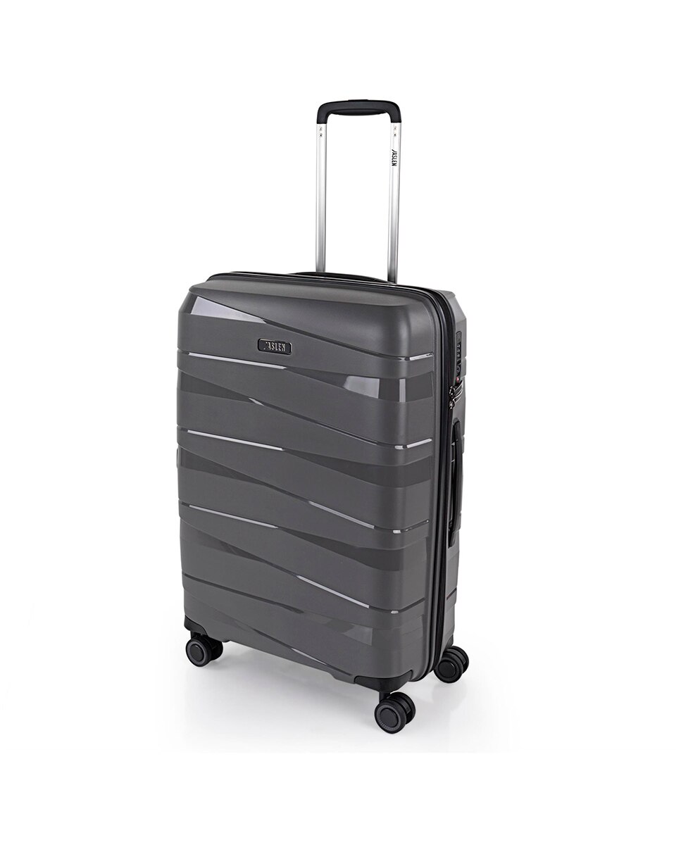 Mala Média Rígida Stuttgart Cinzento-escuro-2