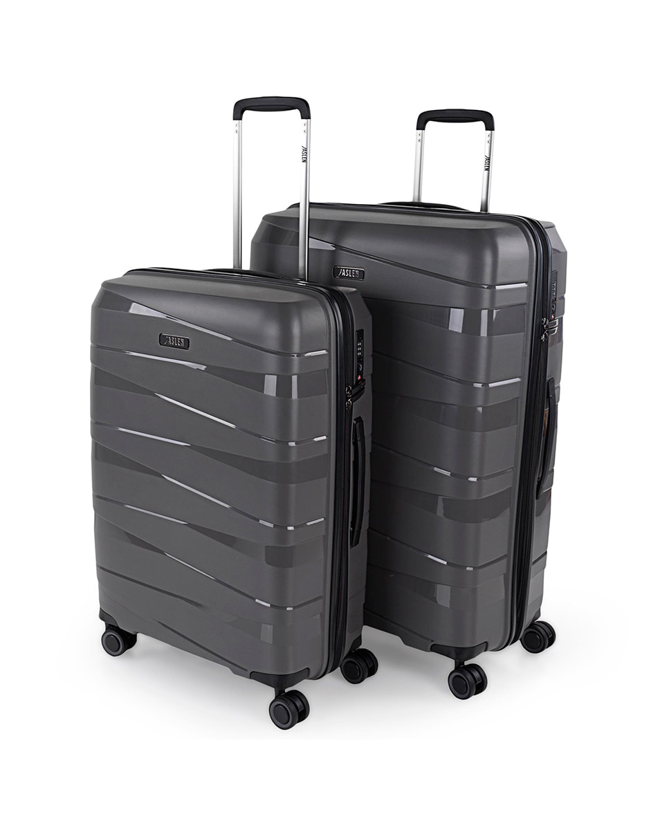 Imagem 0 de Conjunto de Malas Média e Grande Rígidas Stuttgart