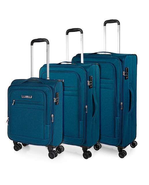 Imagem 0 de Conjunto de Malas Expansíveis (cabine, Média e Grande) Brighton Macias com Capacidade de 198,5 L