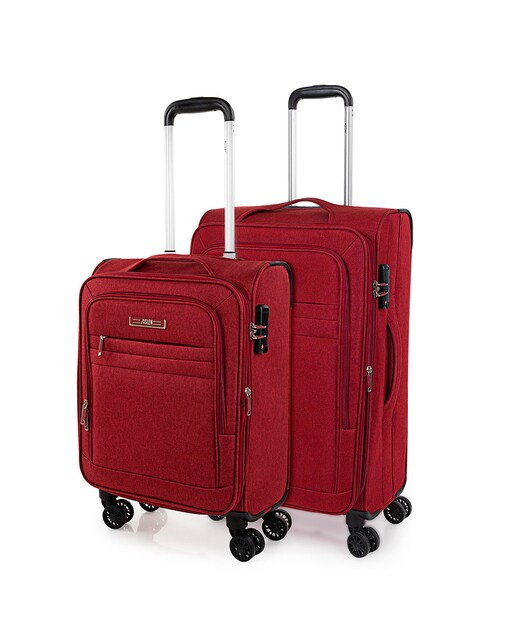 Imagem 0 de Conjunto de Malas Expansíveis (cabine e Média) Brighton Flexíveis com Capacidade de 103.5 L