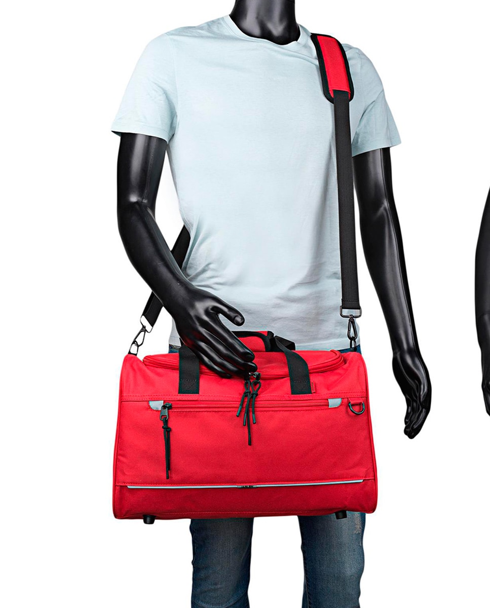 Mala de Viagem Norwich com Capacidade de 20l Vermelho-5