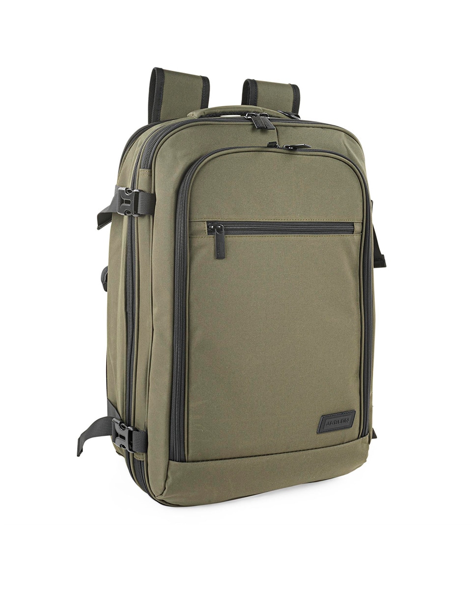 Mochila Liverpool para Portátil em Preto Verde-2