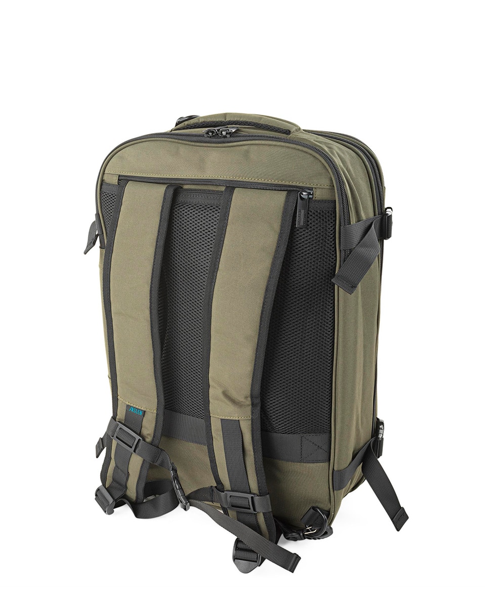 Mochila Liverpool para Portátil em Preto Verde-4