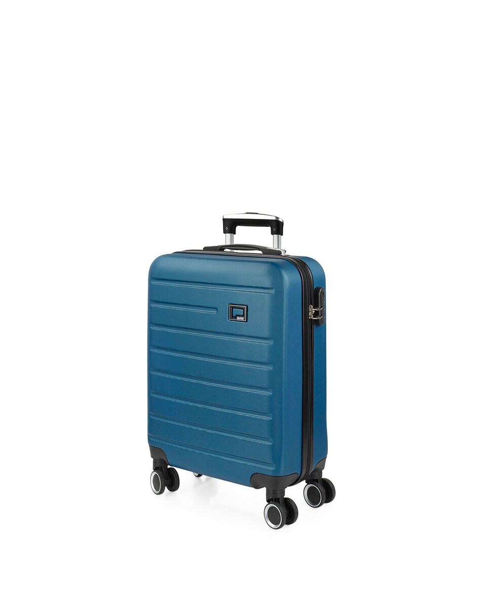 Mala de Cabine Nantes Rígida com Capacidade 35 L Azul-turquesa-2