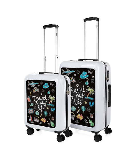 Conjunto de Trolleys Rígidos Niza (Cabine e Médio) 99,5L