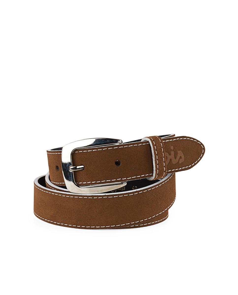 Imagem 0 de Cinto de Pele em Castanho