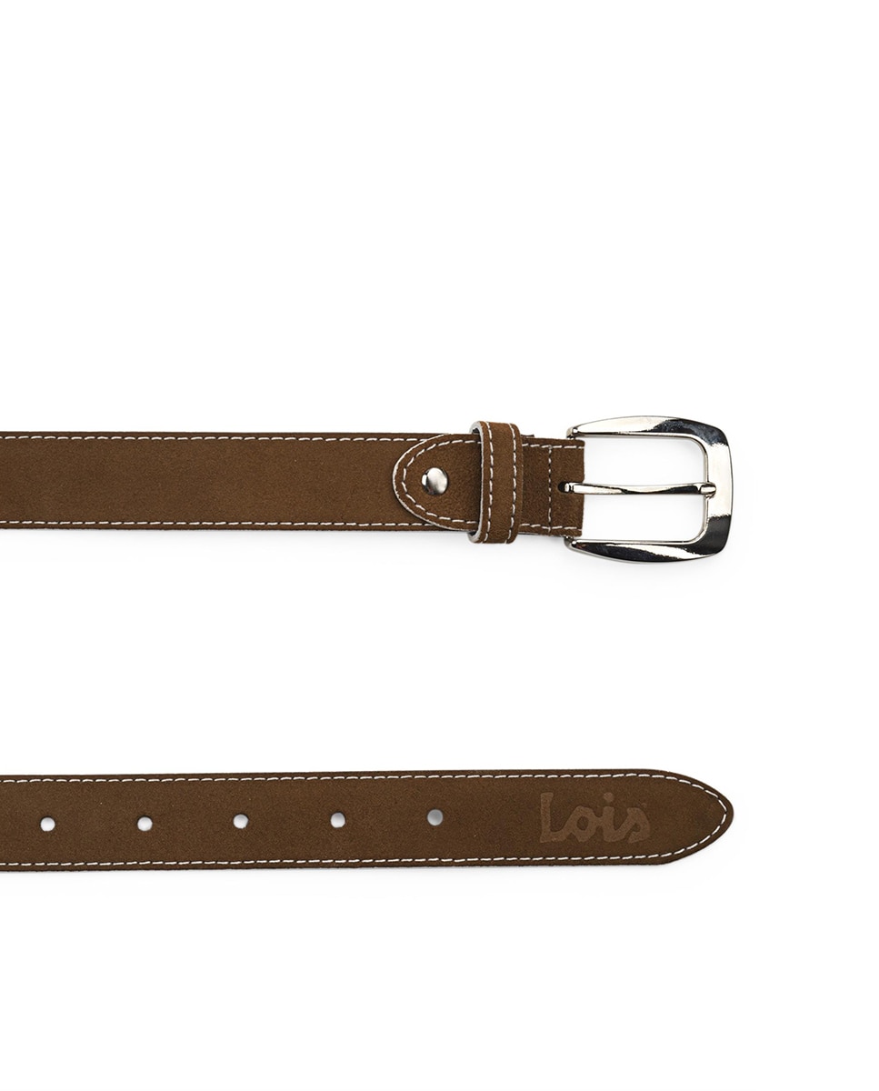 Cinto de Pele em Castanho Castanho-claro-4