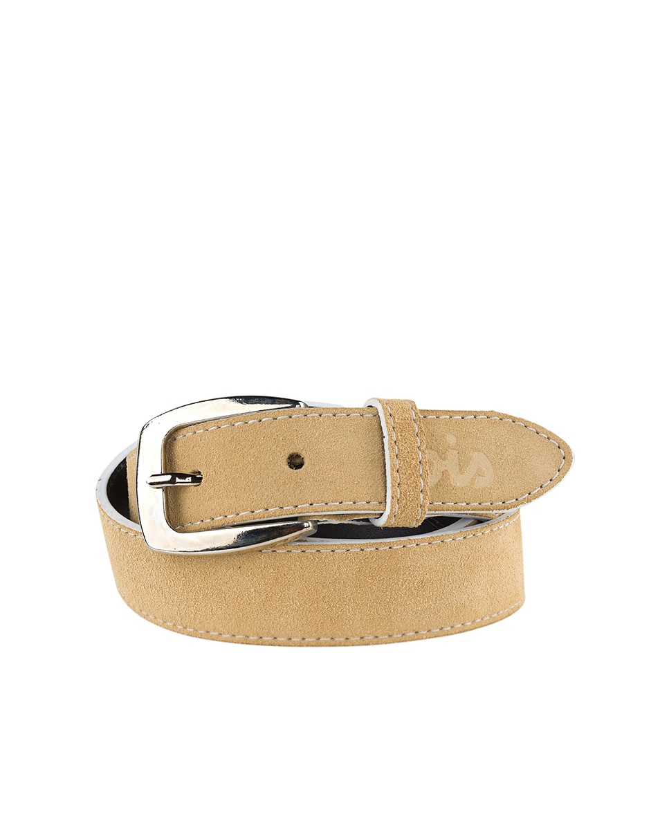 Imagem 0 de Cinto de Pele em Bege