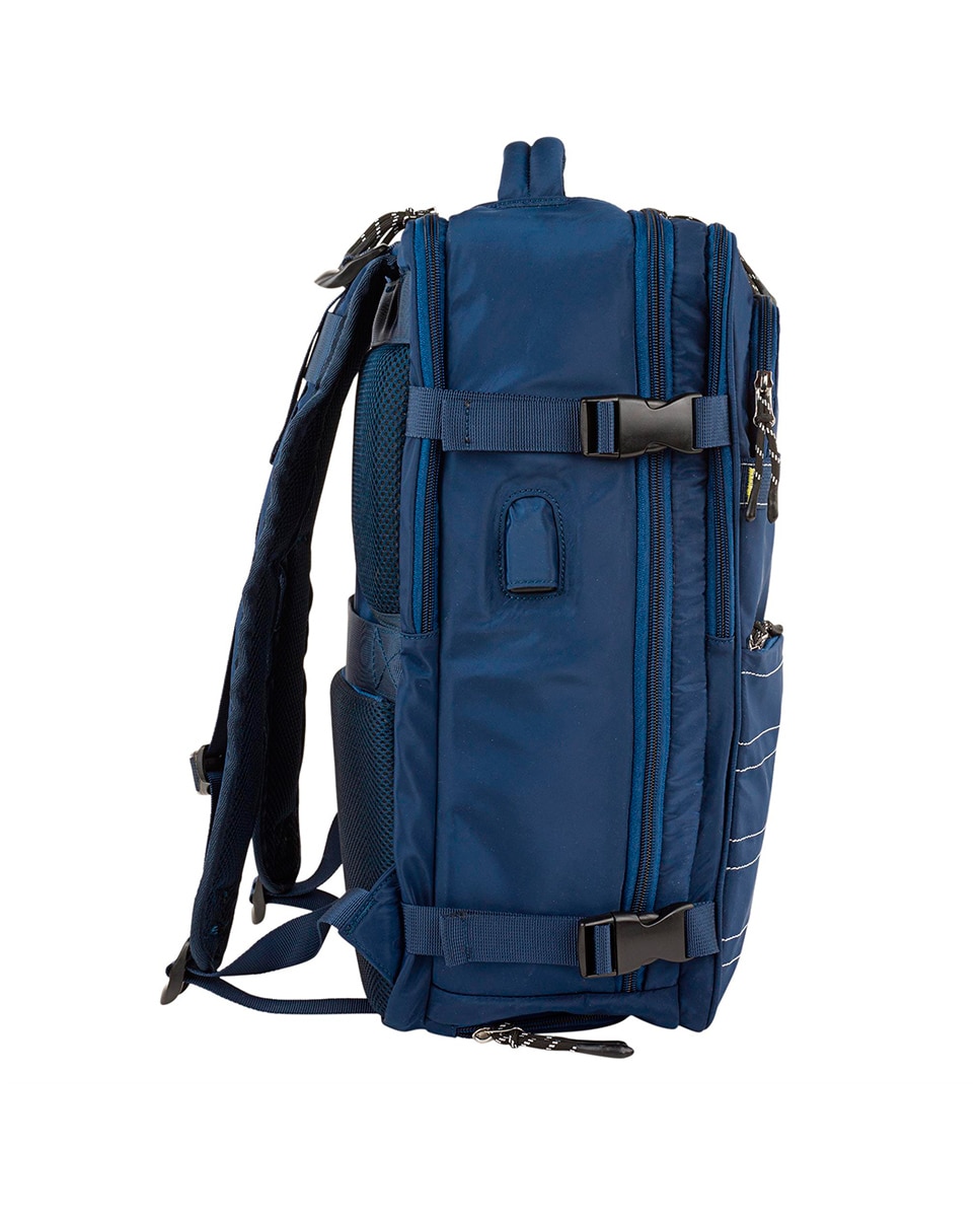 Mochila Northampton em Preto Azul-6