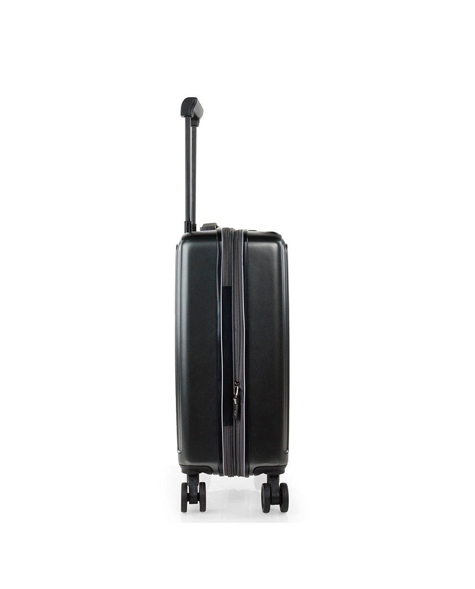 Mala de Cabine Padua Rígida com Porta Computador e Capacidade de 38 L Preto-4