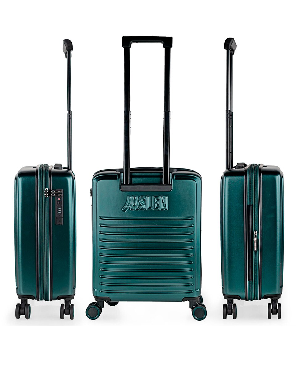 Mala de Cabine Padua Rígida com Capacidade de 38 L Verde-2