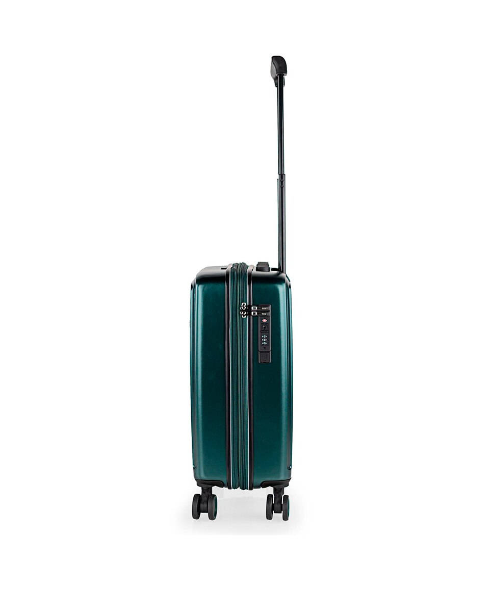 Mala de Cabine Padua Rígida com Capacidade de 38 L Verde-5