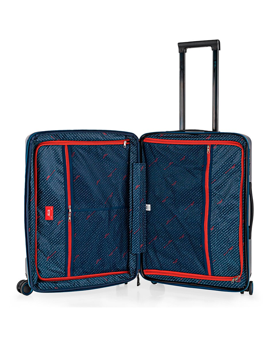 Mala Média Padua Rígida com Capacidade de 68 L Azul Royal-6