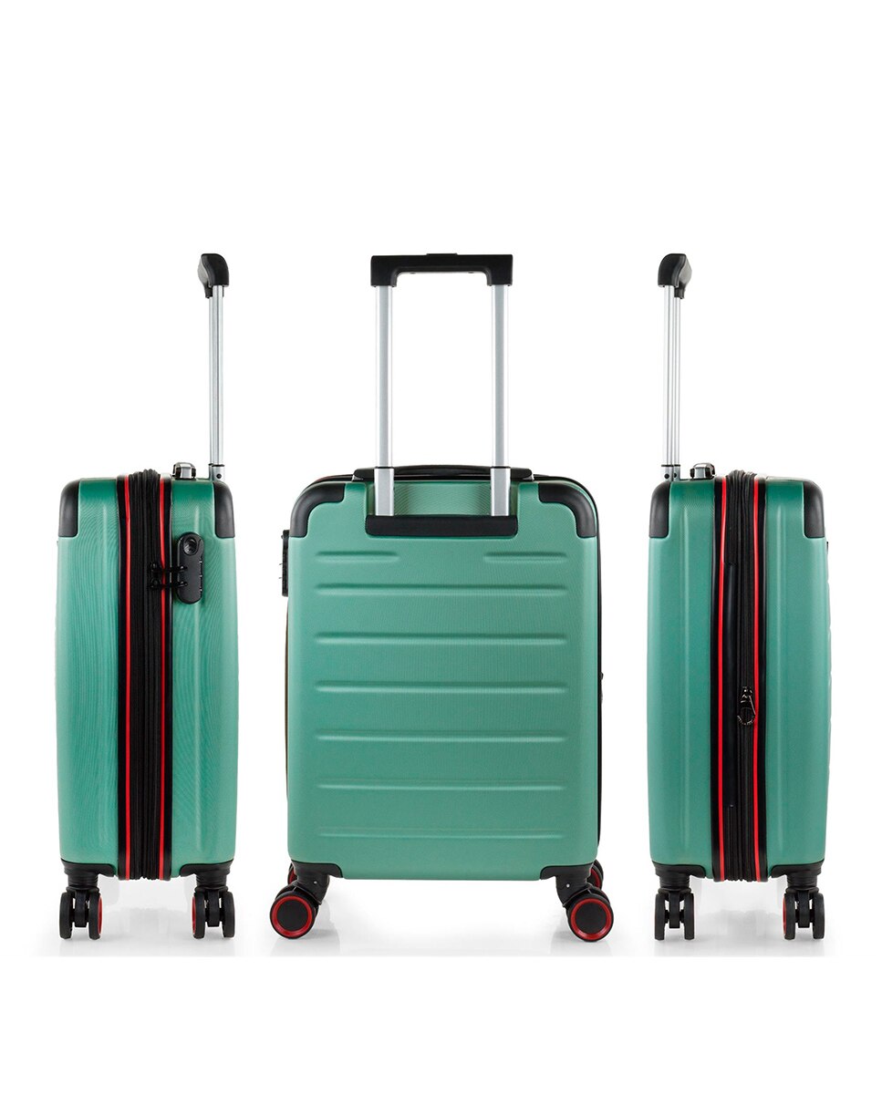 Mala de Cabine Turin com Capacidade de 38l Verde-2
