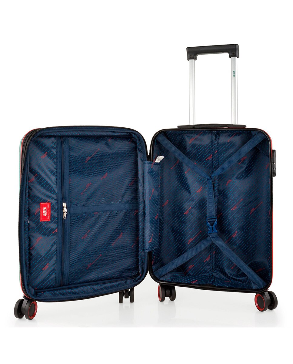 Mala de Cabine Turin com Capacidade de 38l Verde-6