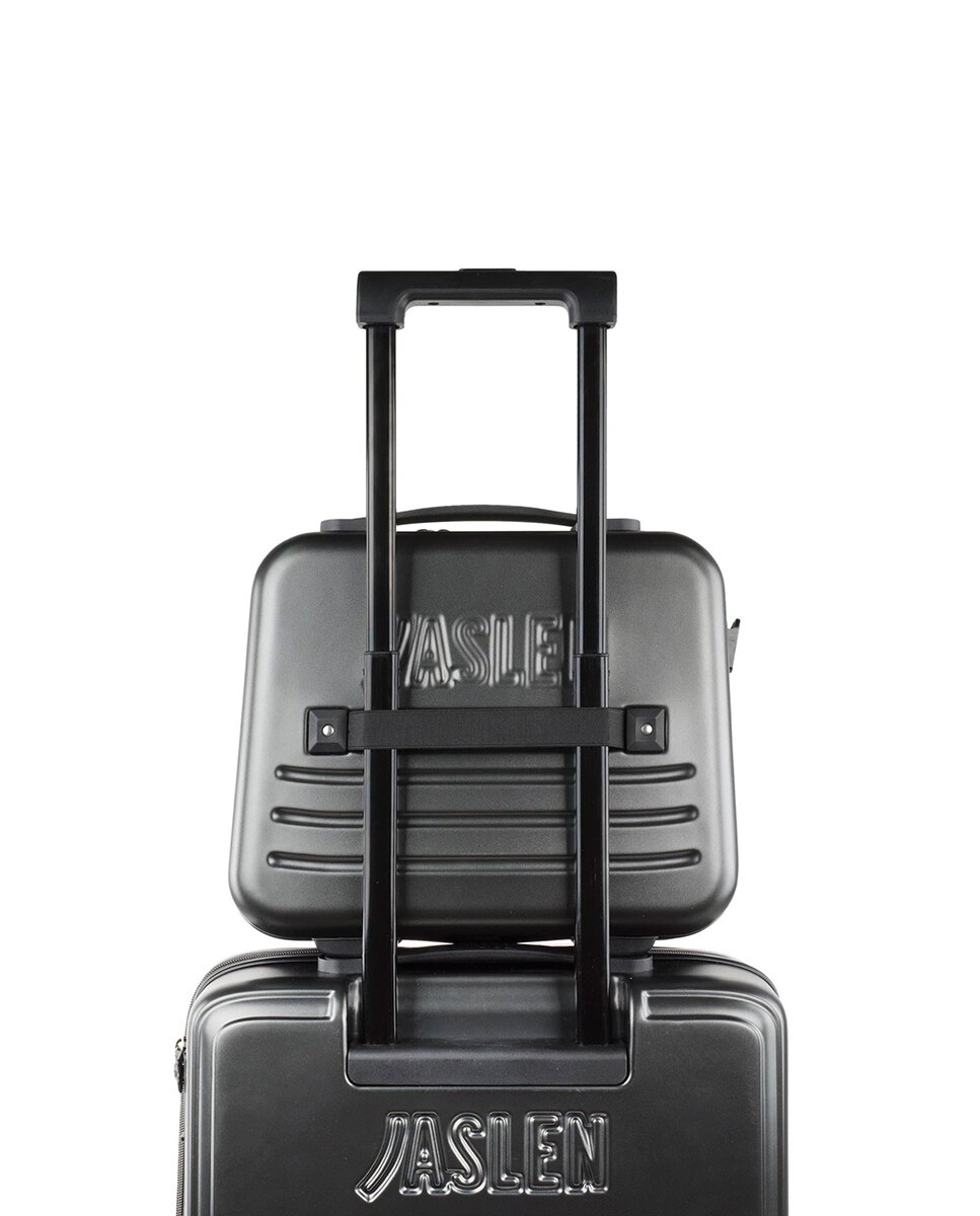 Conjunto de Malas (necessaire, Cabine e Média) Padua Rígidas com Capacidade de 68 L Preto-5