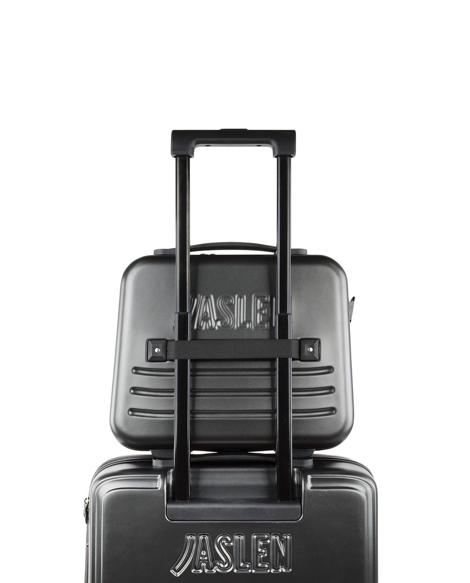 Conjunto de Malas (necessaire e Média) Padua Rígidas com Capacidade de 68 L Preto-5