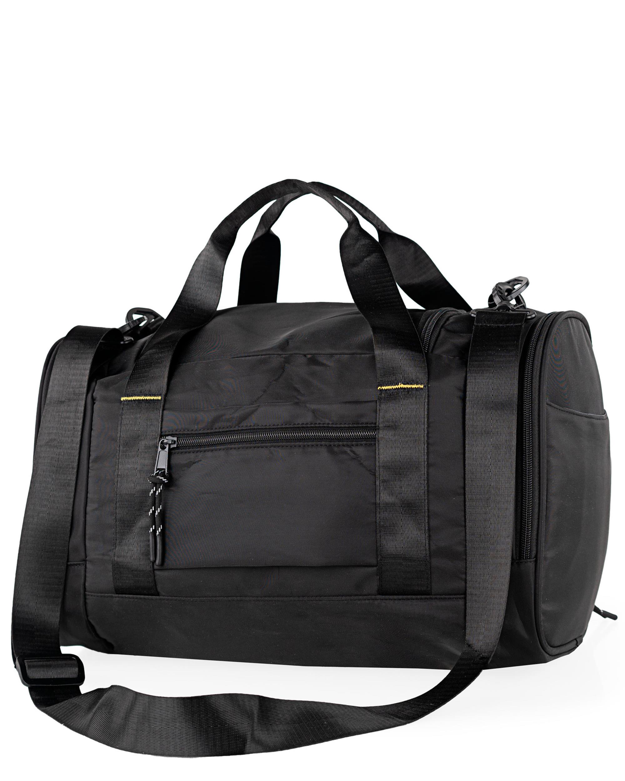 Mala de Viagem Napoles com Capacidade de 20l Preto-6