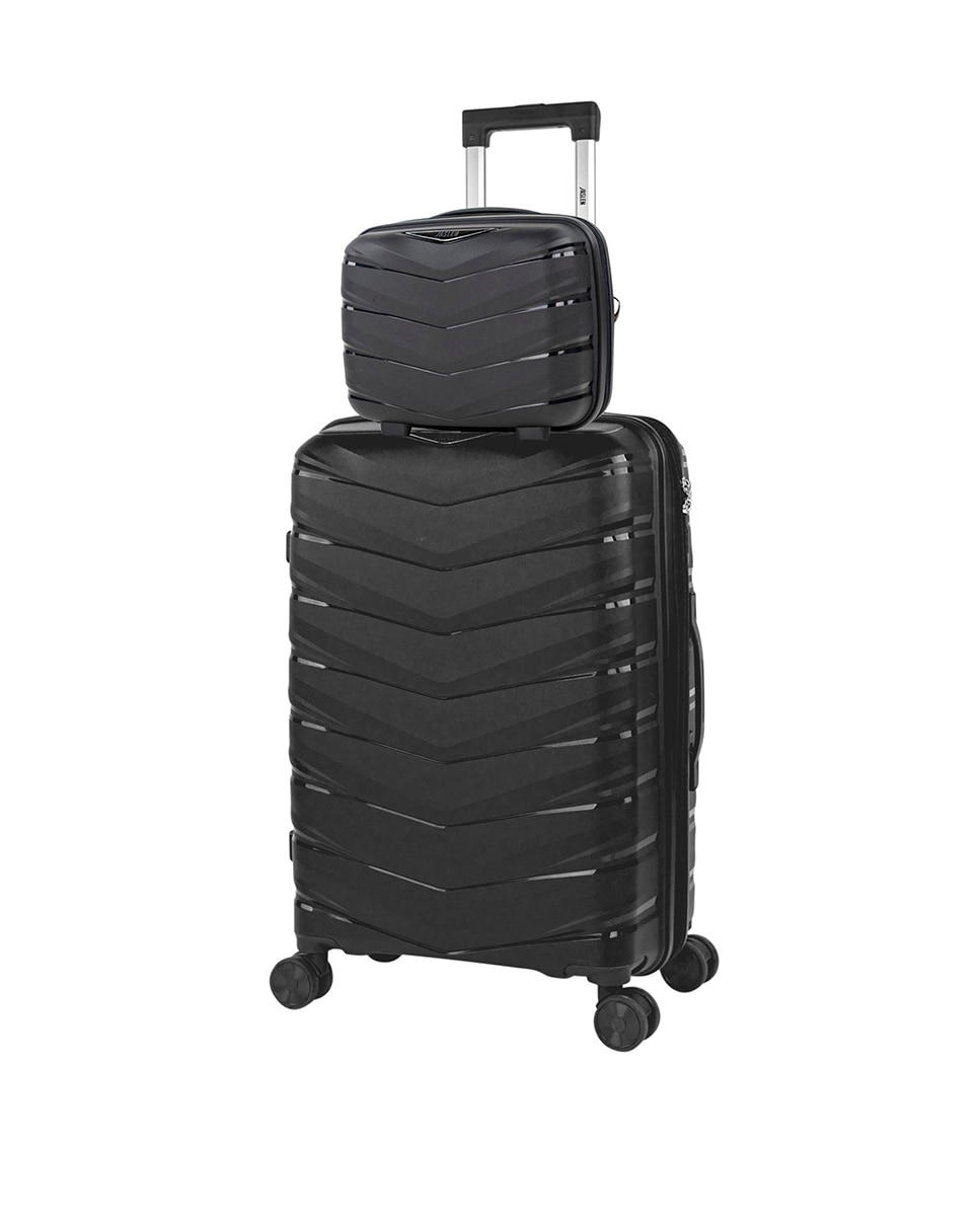 Imagem 0 de Conjunto de Malas (necessaire e Média) Varese Rígidas com Capacidade de 72 L