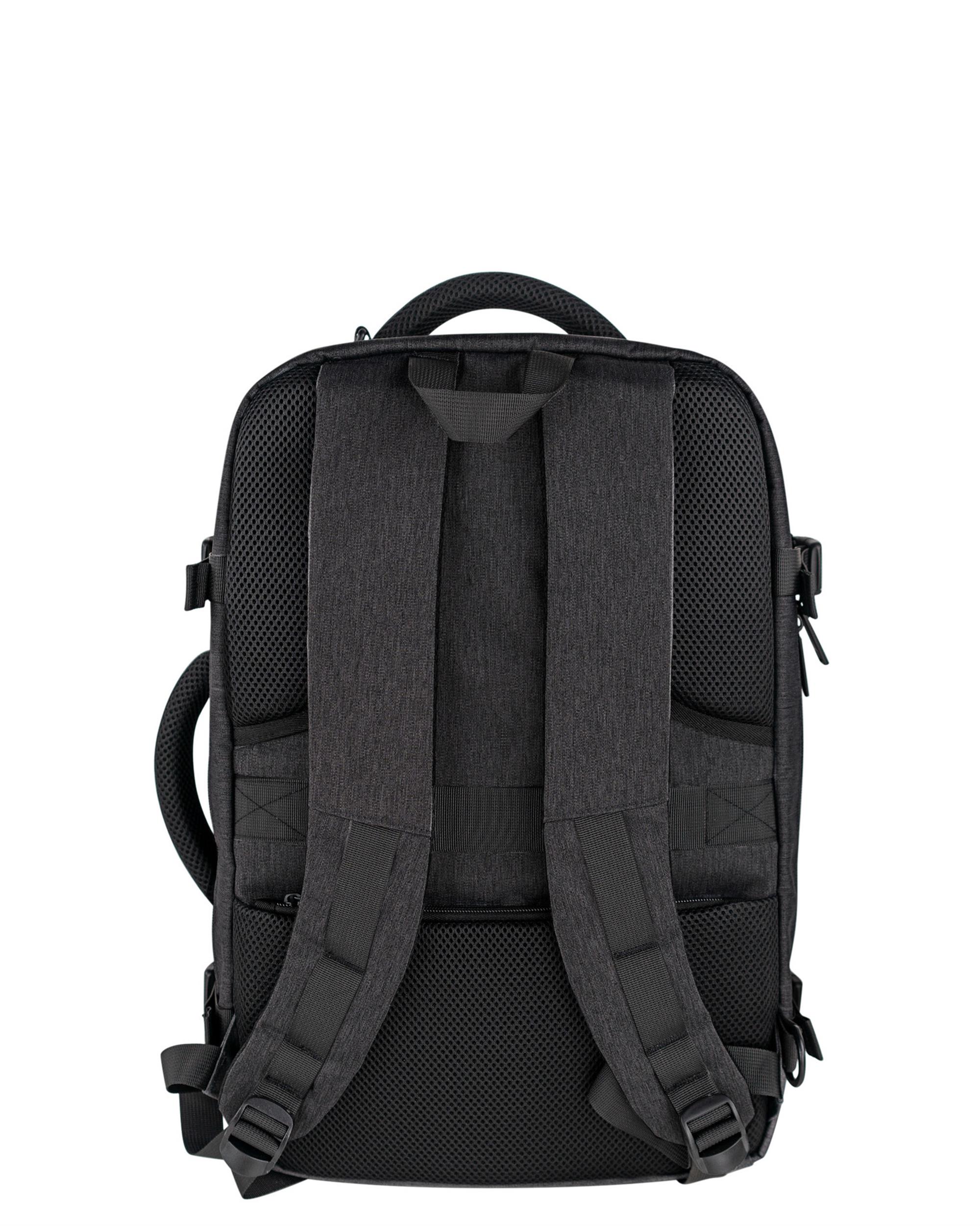 Mala de Viagem Cabine Leeds com Capacidade de 22l Preto-3