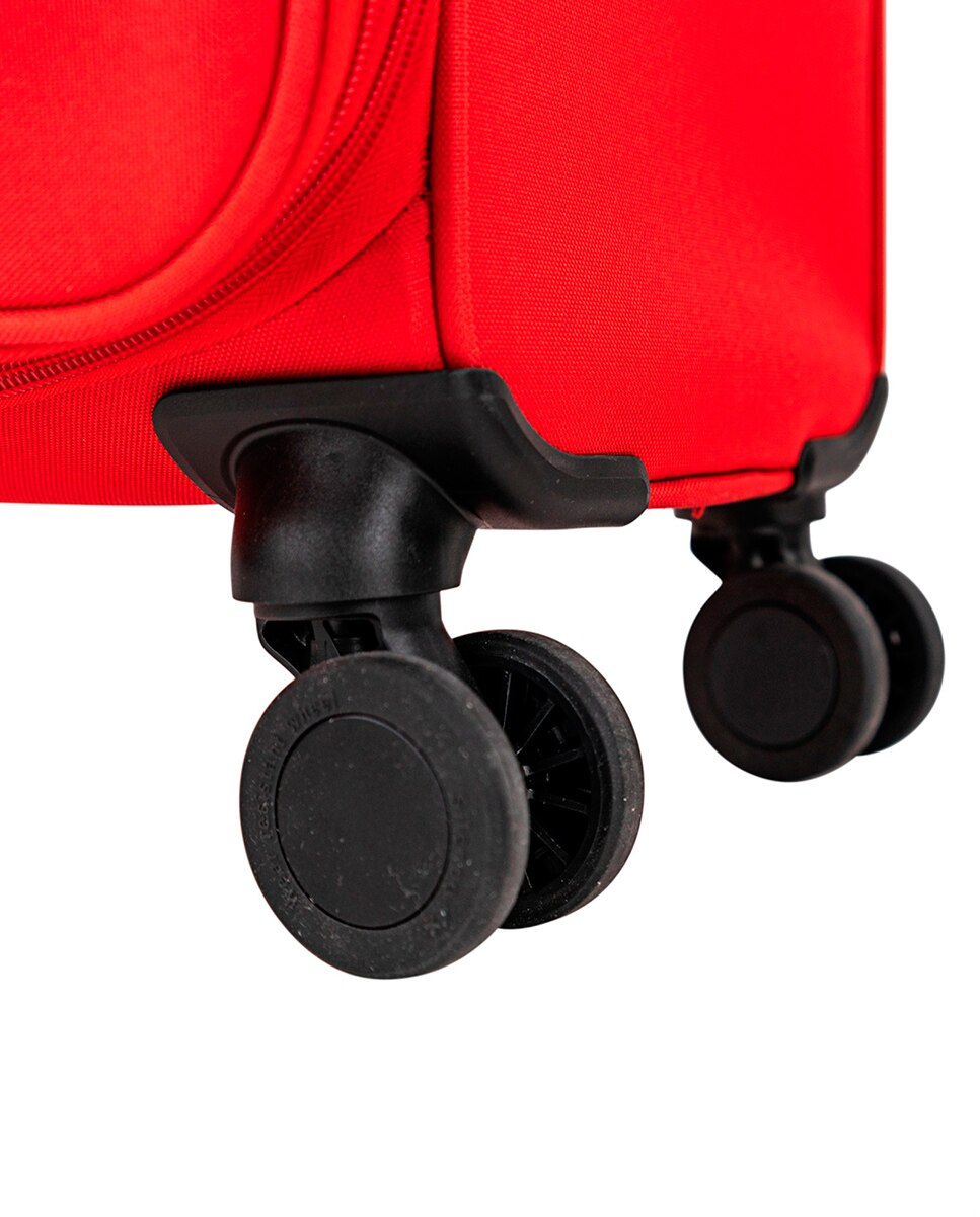 Conjunto de Malas (cabine e Média) Bradford Semi-rígidas com Capacidade de 58 L Vermelho-6